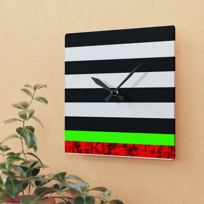 Clock: Wicked Witch Design | Acrylic