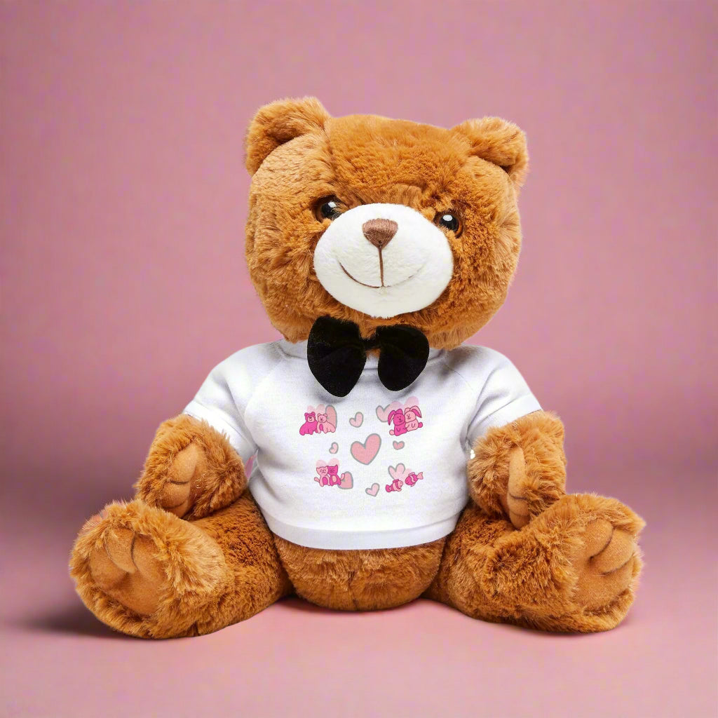 Teddy Bear: Cutesy Heart Animals | Valentines Day