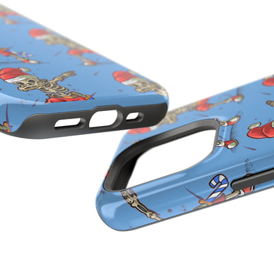 Santa Skelly Celly Phone Case | Durable & MagSafe Compatible