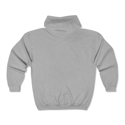 Zip Hooded Sweatshirt: Honey Badger Doesn't Care.