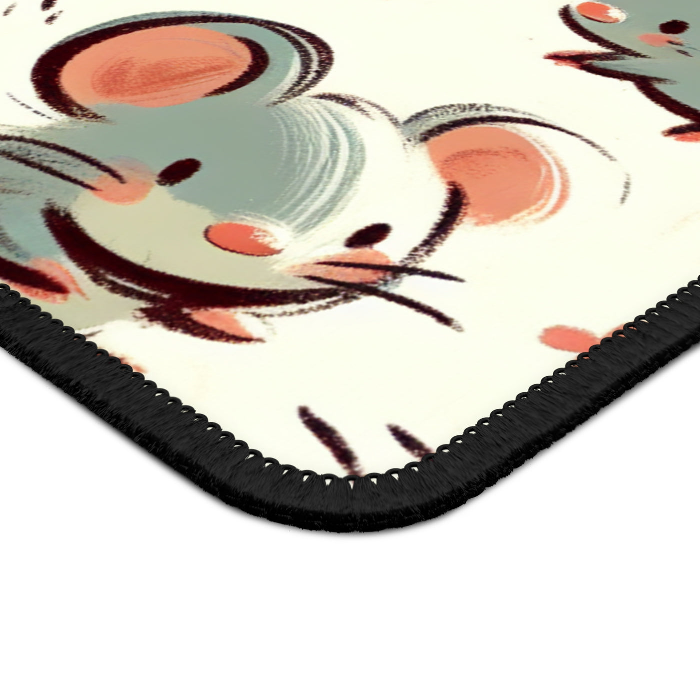 Mouse Pad: Cute Cartoon Baby Mice Gaming Pad