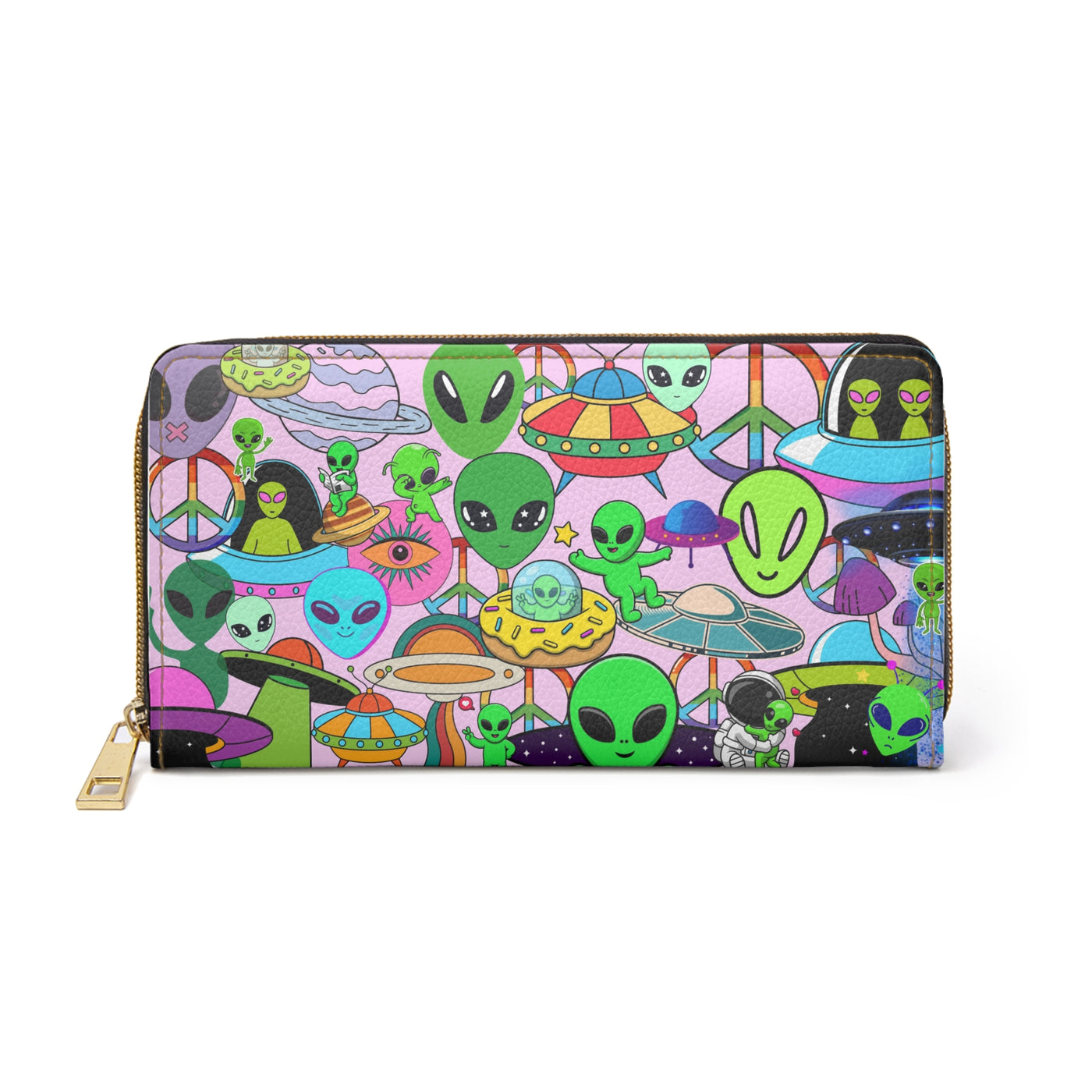Wallet: Out of This World | Alien Zipper Wallet