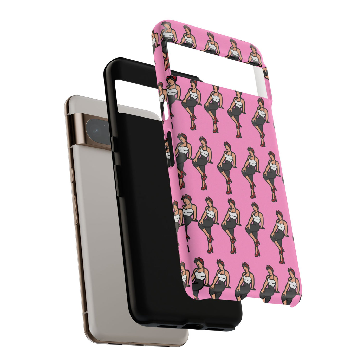 Phone Case: Victory Pin Up Design
