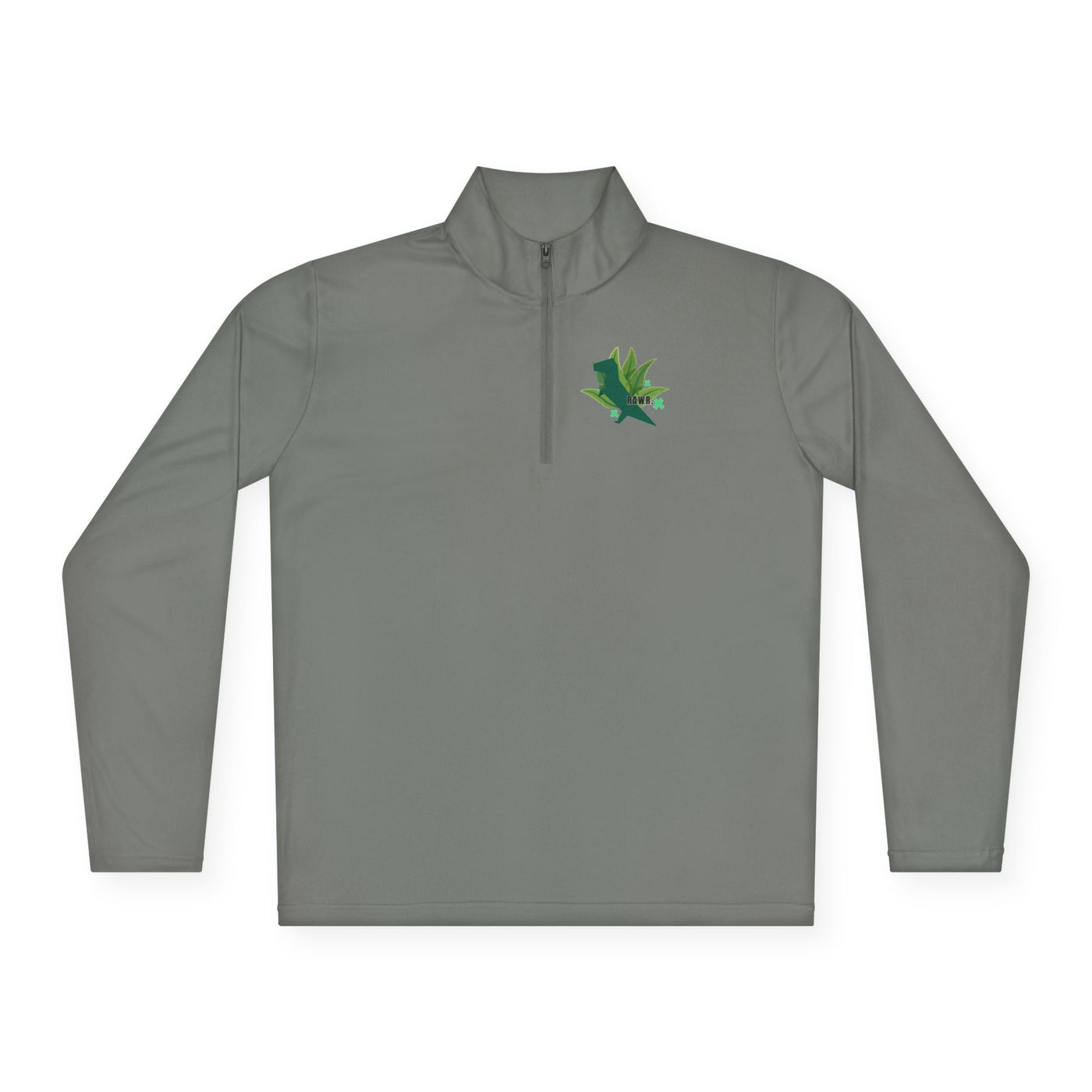 Quarter-Zip: D-I-N-O saur | Eco-Friendly