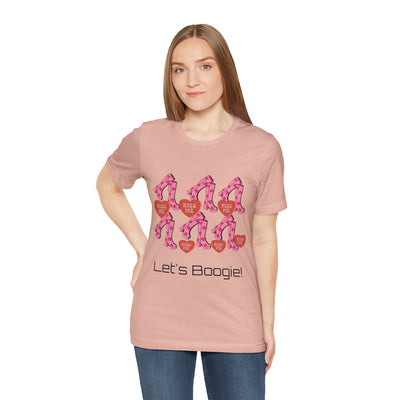 T-Shirt: Let's Boogie! | Jersey Fabric