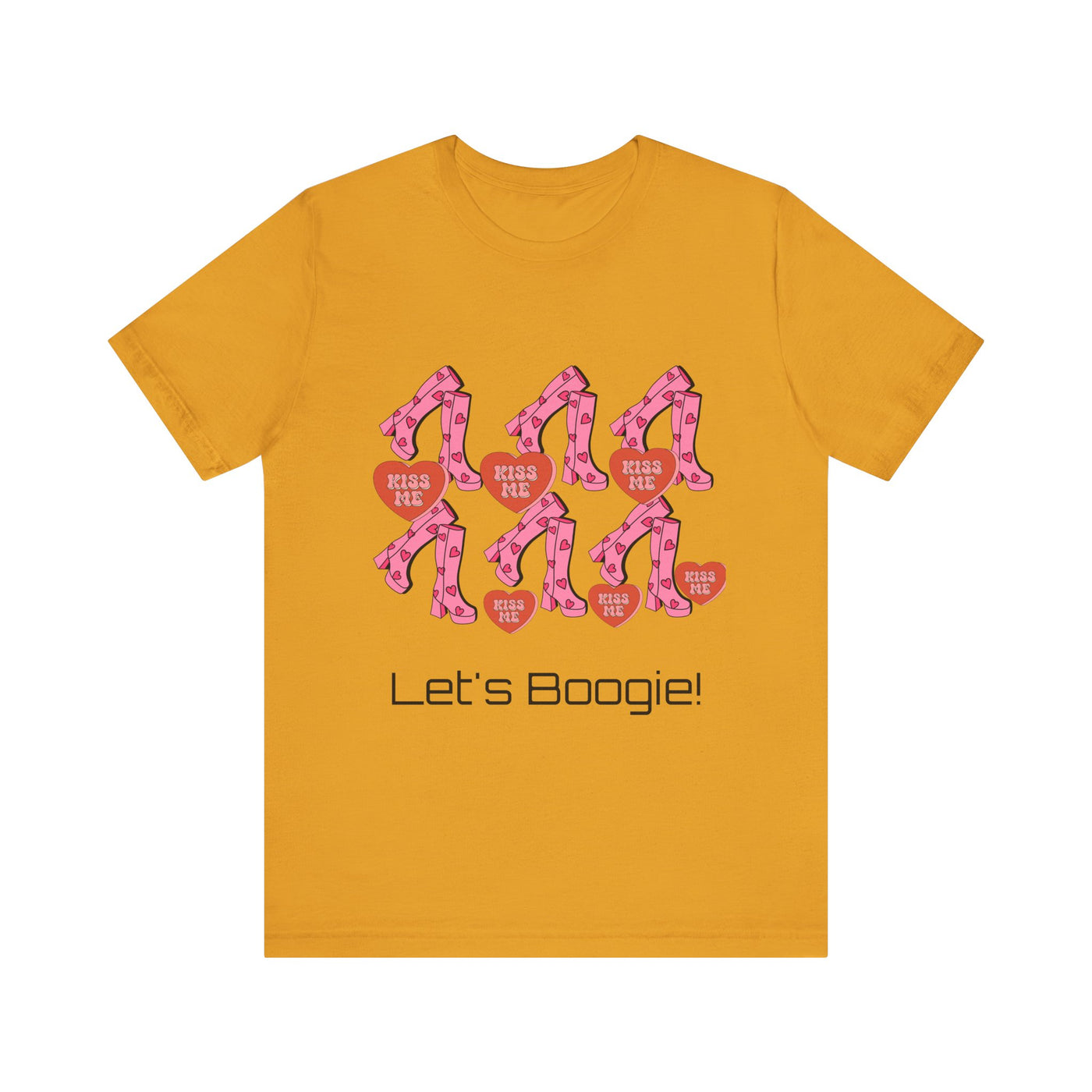 T-Shirt: Let's Boogie! | Jersey Fabric