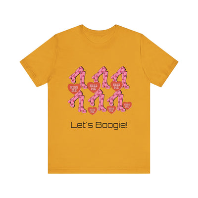 T-Shirt: Let's Boogie! | Jersey Fabric