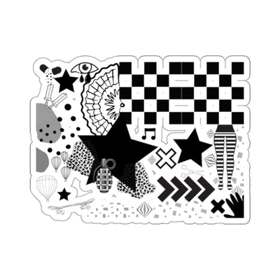 Die-Cut Stickers: Calm Like A Bomb Design