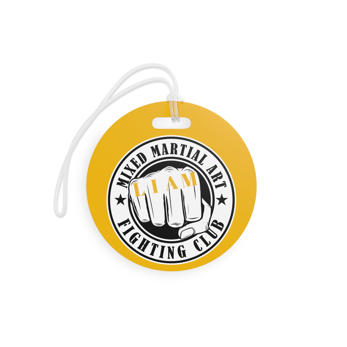 Luggage Tag: Personalized Luggage / Gym MMA Tag