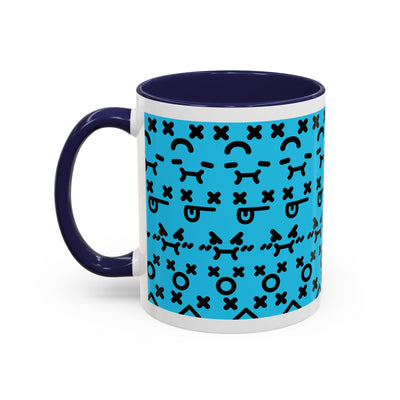 Mug: Blue Emoji Mug