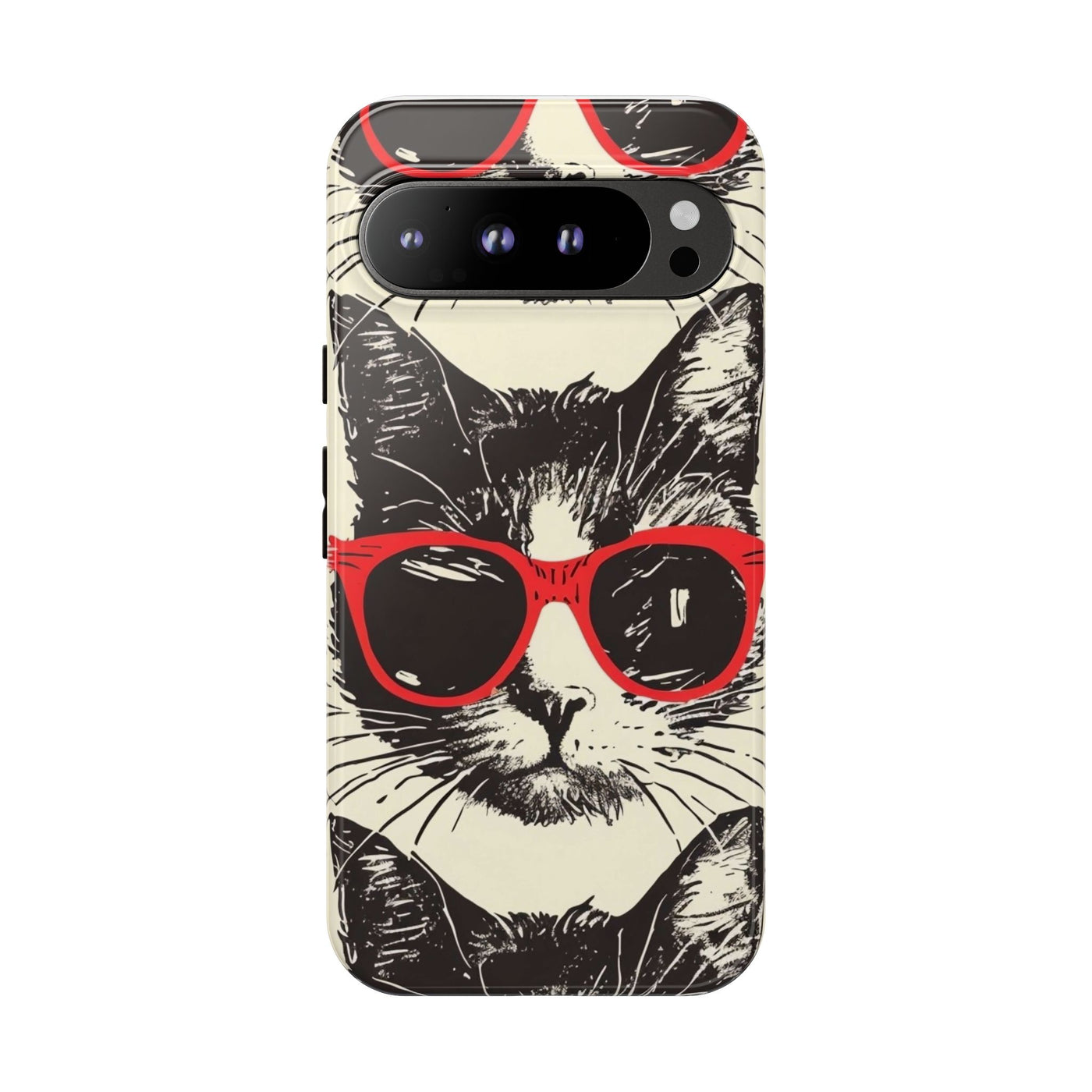 Phone Case: Sassy Cat Phone Case, Cute Cat Lovers Gift, Pet Lover Accessory, Fun Cat Phone Cover, Stylish Gadget Protection