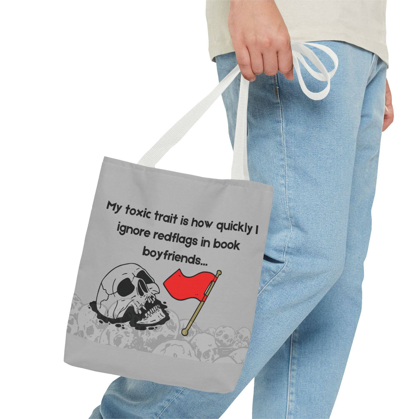 Tote Bag: Book Boyfriend Red Flags