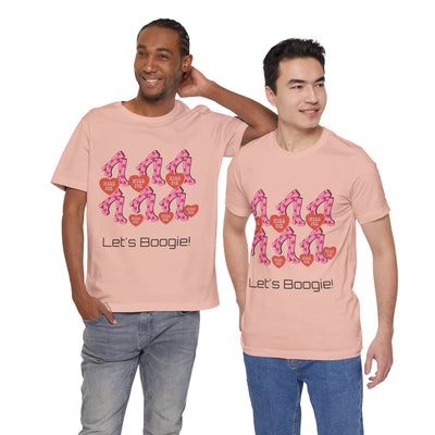 T-Shirt: Let's Boogie! | Jersey Fabric