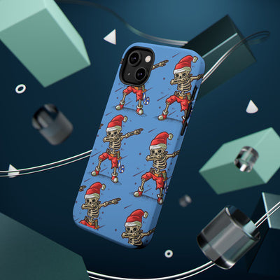 Santa Skelly Celly Phone Case | Durable & MagSafe Compatible