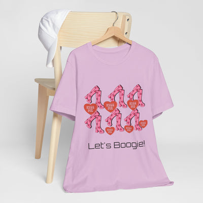 T-Shirt: Let's Boogie! | Jersey Fabric