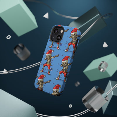 Santa Skelly Celly Phone Case | Durable & MagSafe Compatible