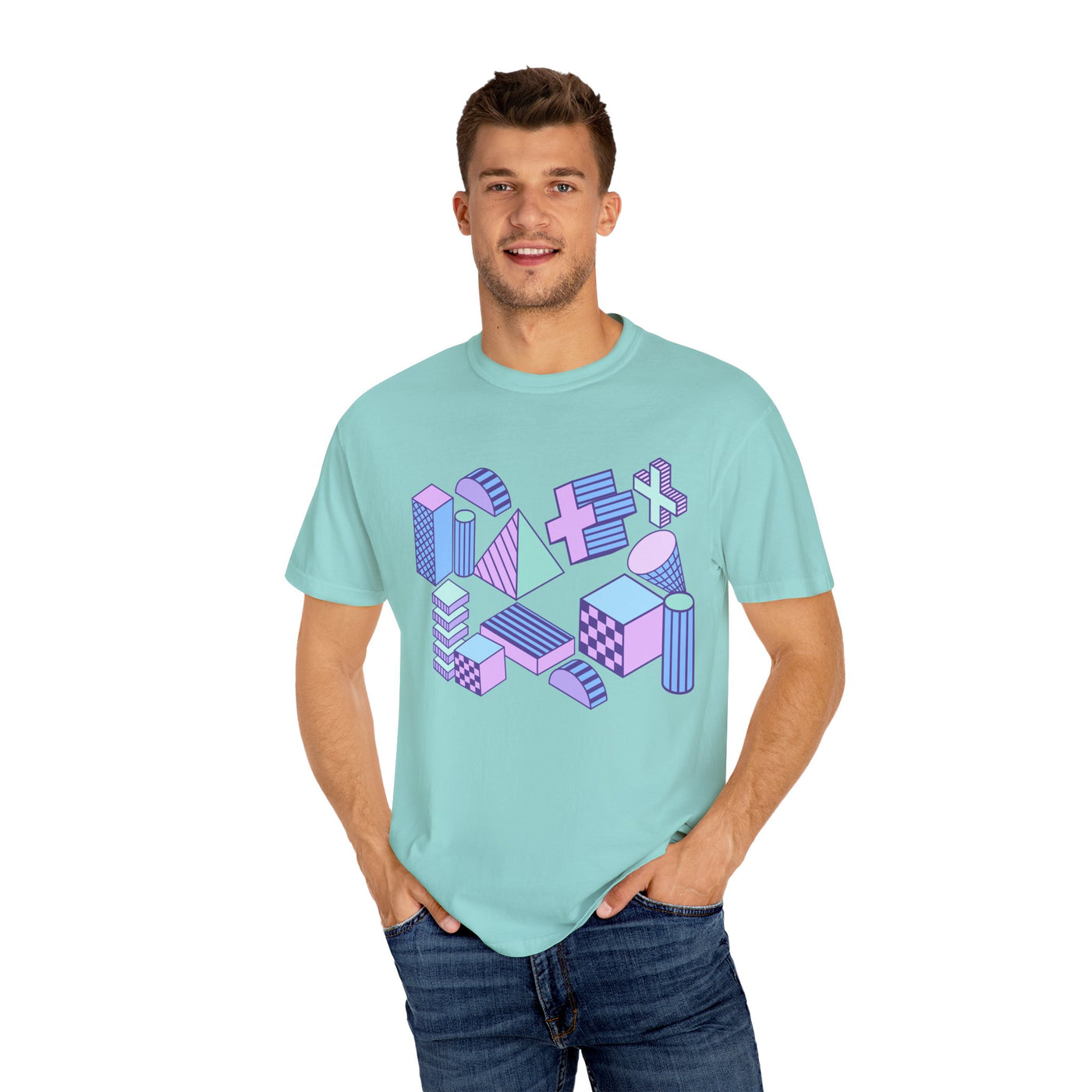 Men's T-Shirt: Geo Shapes