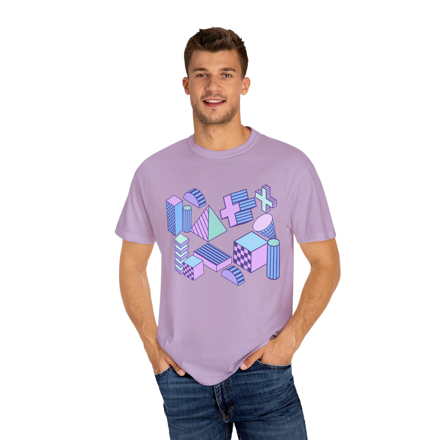 Men's T-Shirt: Geo Shapes