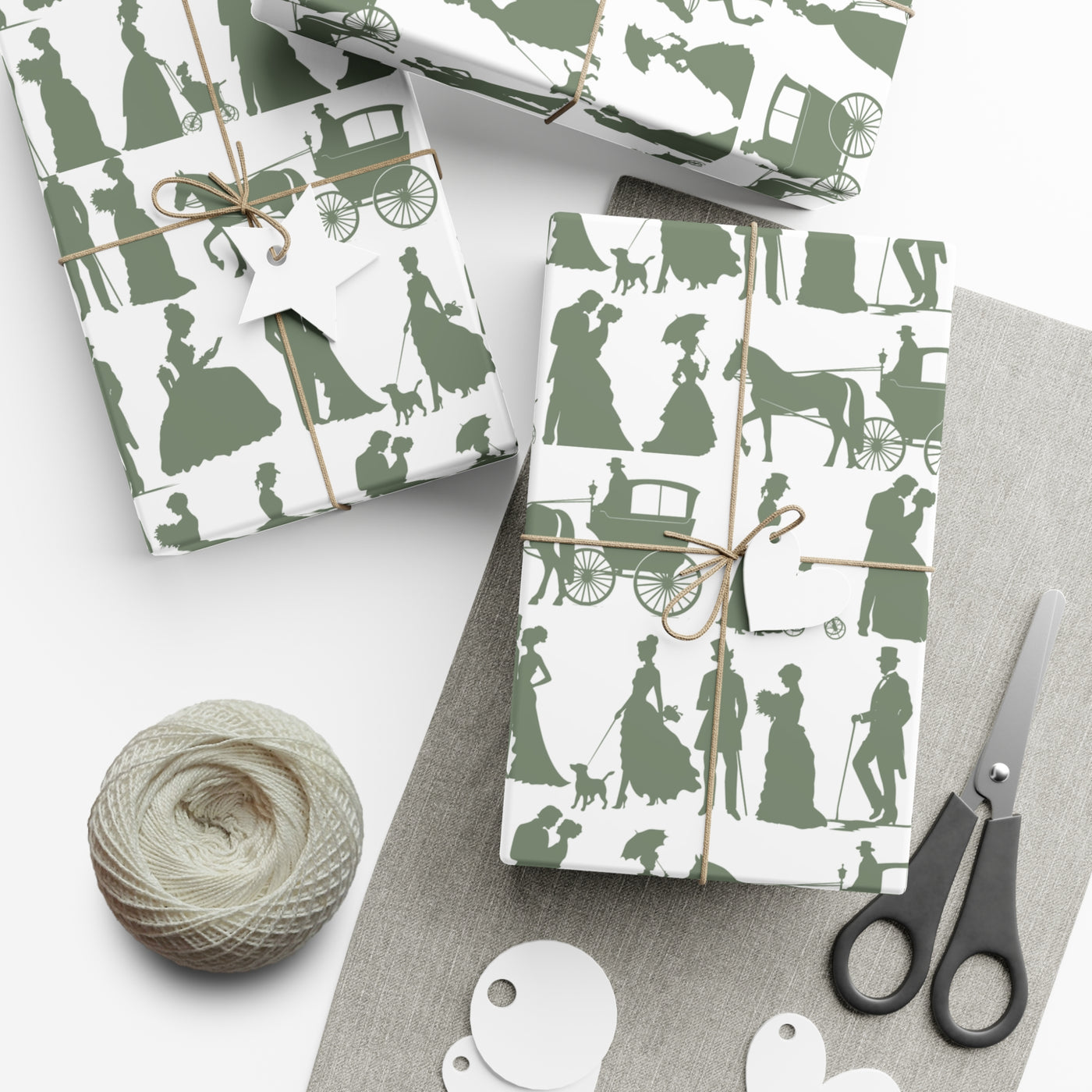 Wrapping Paper: Giddy Up | Victorian Inspired Design