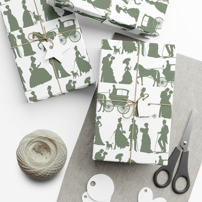Wrapping Paper: Giddy Up | Victorian Inspired Design