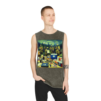 Vintage Zombie Apocalypse Supply Run Tank Top