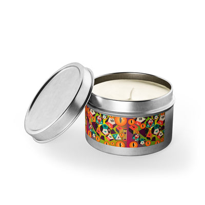 Tin Candle: Dice and Dragon Eyes