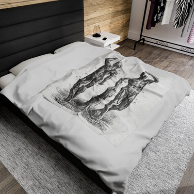 Blanket: Men's Anatomy Blanket