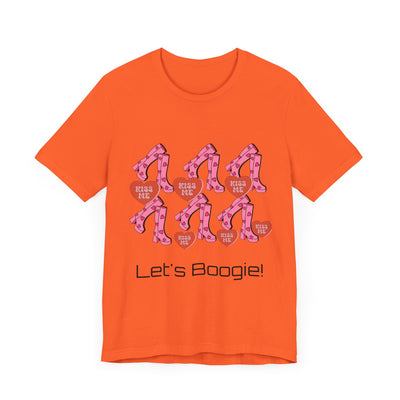 T-Shirt: Let's Boogie! | Jersey Fabric