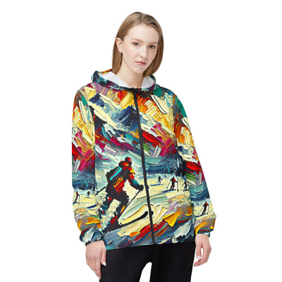 Windbreaker: Ski Aesthetic - Perfect for Winter Sports Enthusiasts