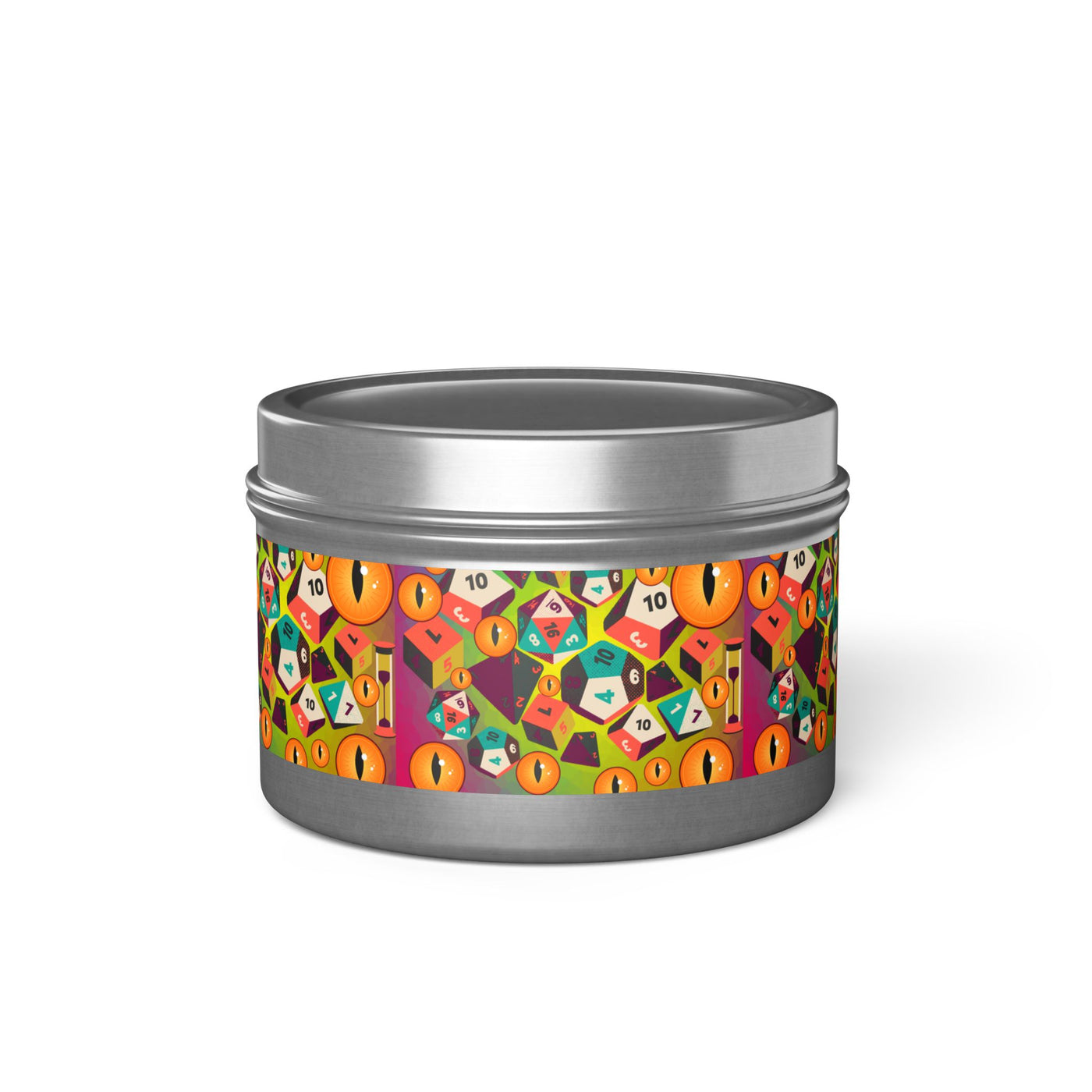 Tin Candle: Dice and Dragon Eyes