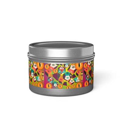 Tin Candle: Dice and Dragon Eyes