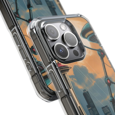 Phone Case: Futuristic Magnetic Phone Case | Unique Clear Impact Case, Modern Phone Accessories, Gift for Tech Lovers, Artistic Phone Cover, [...]