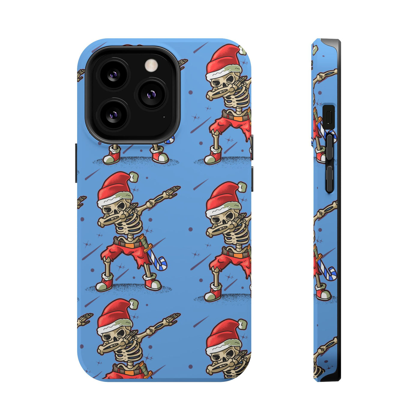 Santa Skelly Celly Phone Case | Durable & MagSafe Compatible