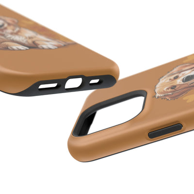 Dog Lover Magnetic Phone Case, Cute Pet Cases for iPhone, Dog-themed Phone Covers, Golden Retriever Case, Gifts for Dog Owners