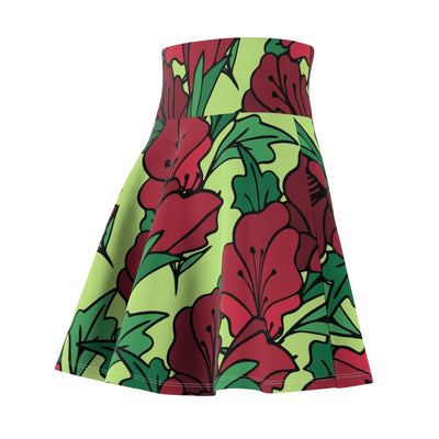 Women's Skater Skirt: Art Deco Style Design