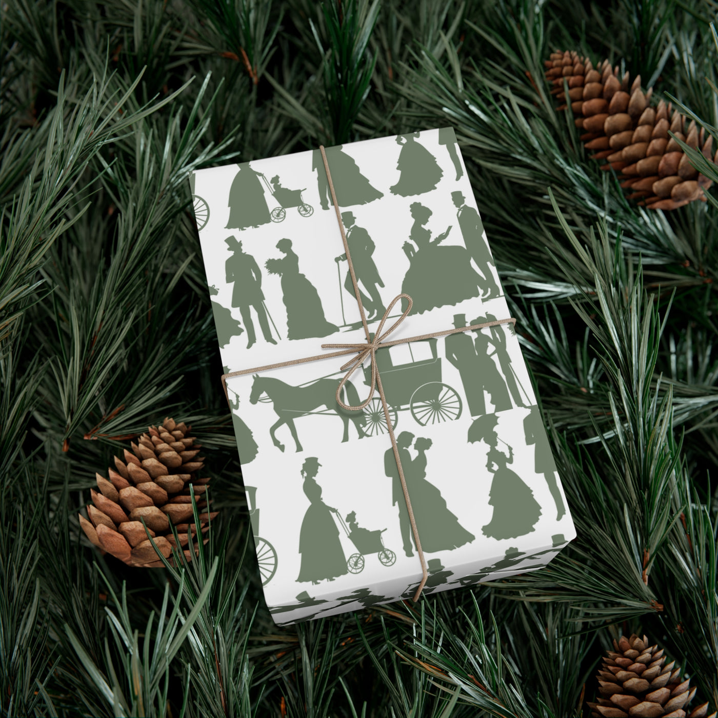 Wrapping Paper: Giddy Up | Victorian Inspired Design