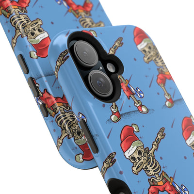 Santa Skelly Celly Phone Case | Durable & MagSafe Compatible