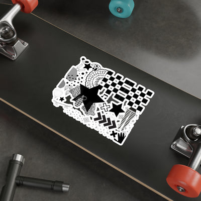 Die-Cut Stickers: Calm Like A Bomb Design