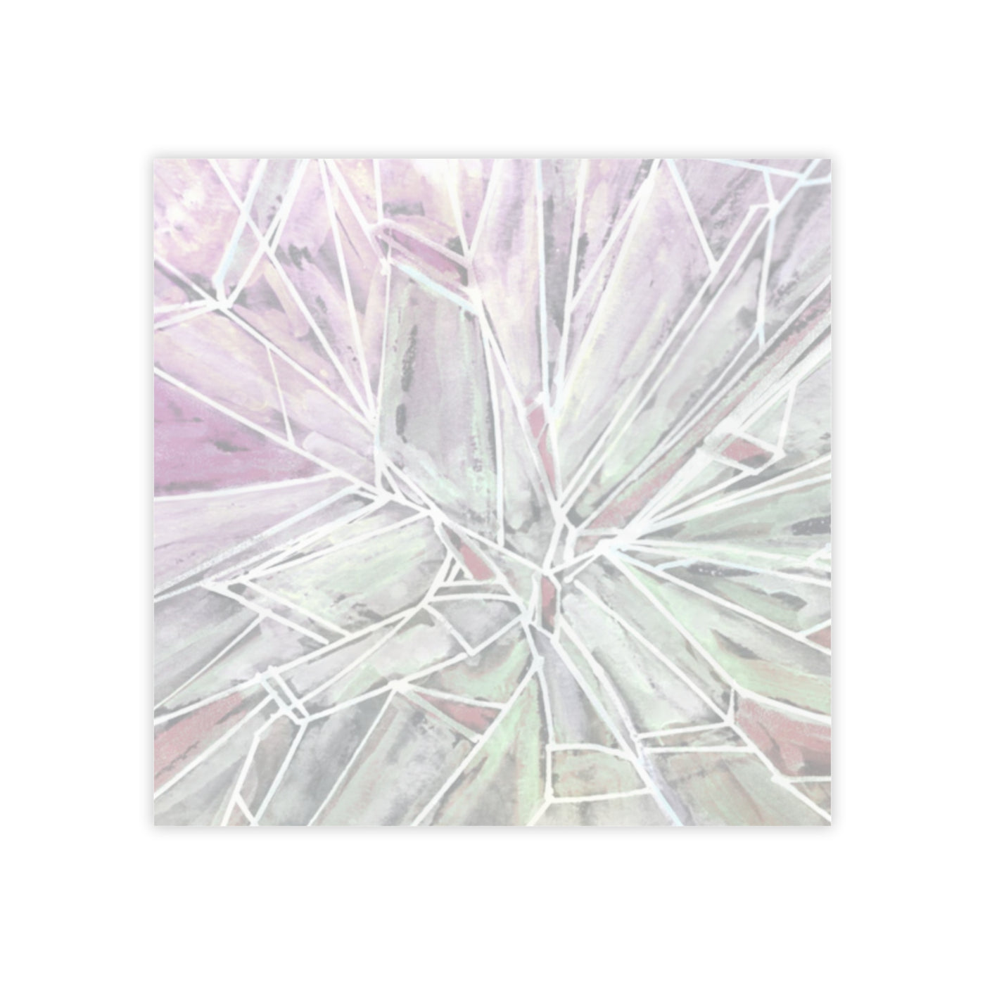 Sticky Notes: Break the Glass | Geometric | Empowerment