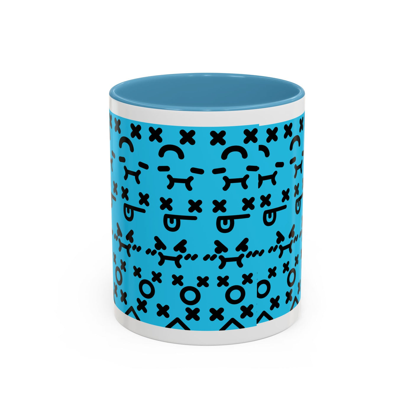 Mug: Blue Emoji Mug
