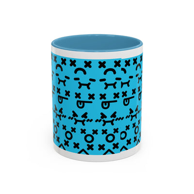 Mug: Blue Emoji Mug