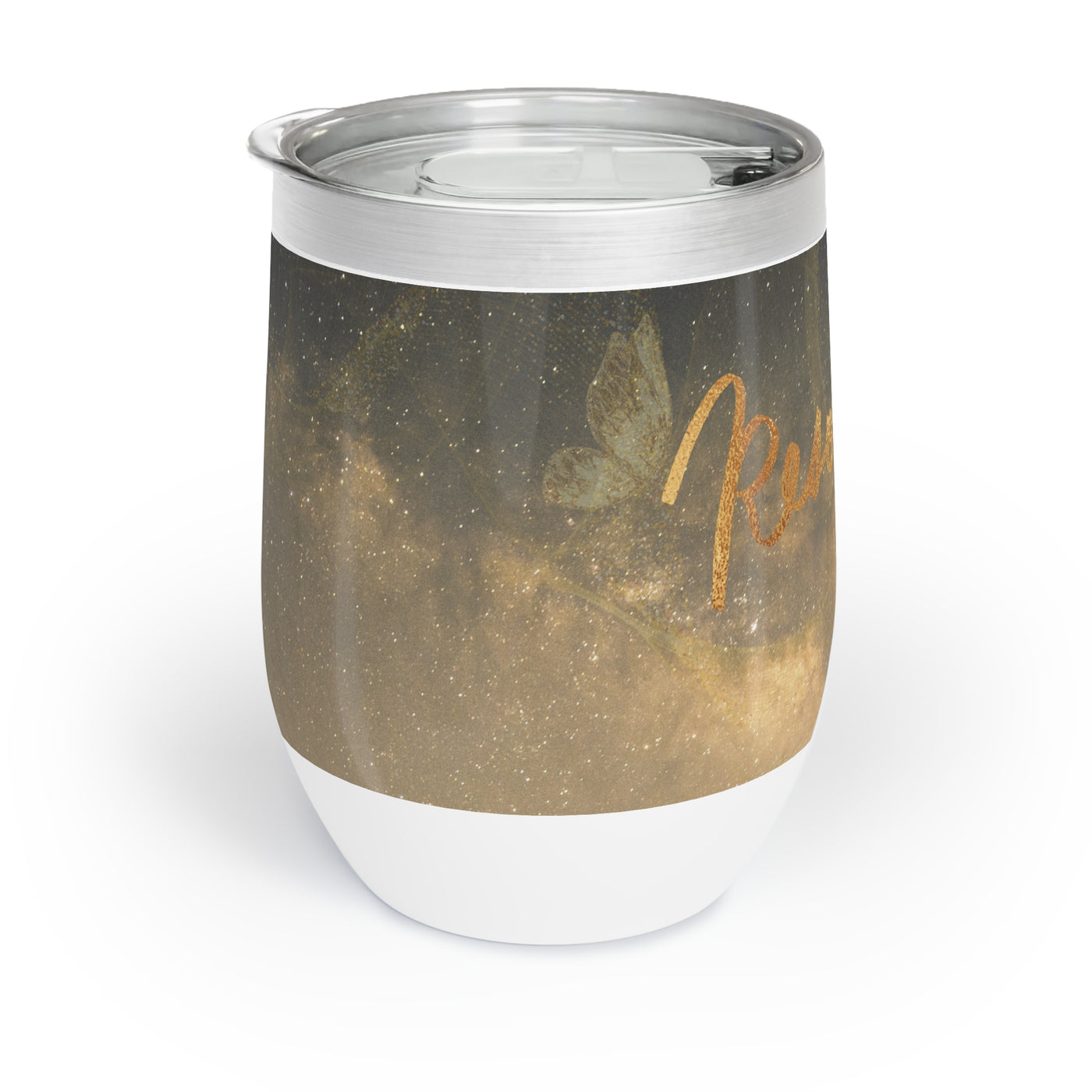 Wine Tumbler: New Year Resolution Design