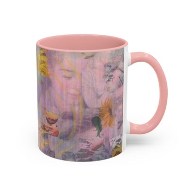 Mug: Fine Art Painterly mug | Blue and Yellow