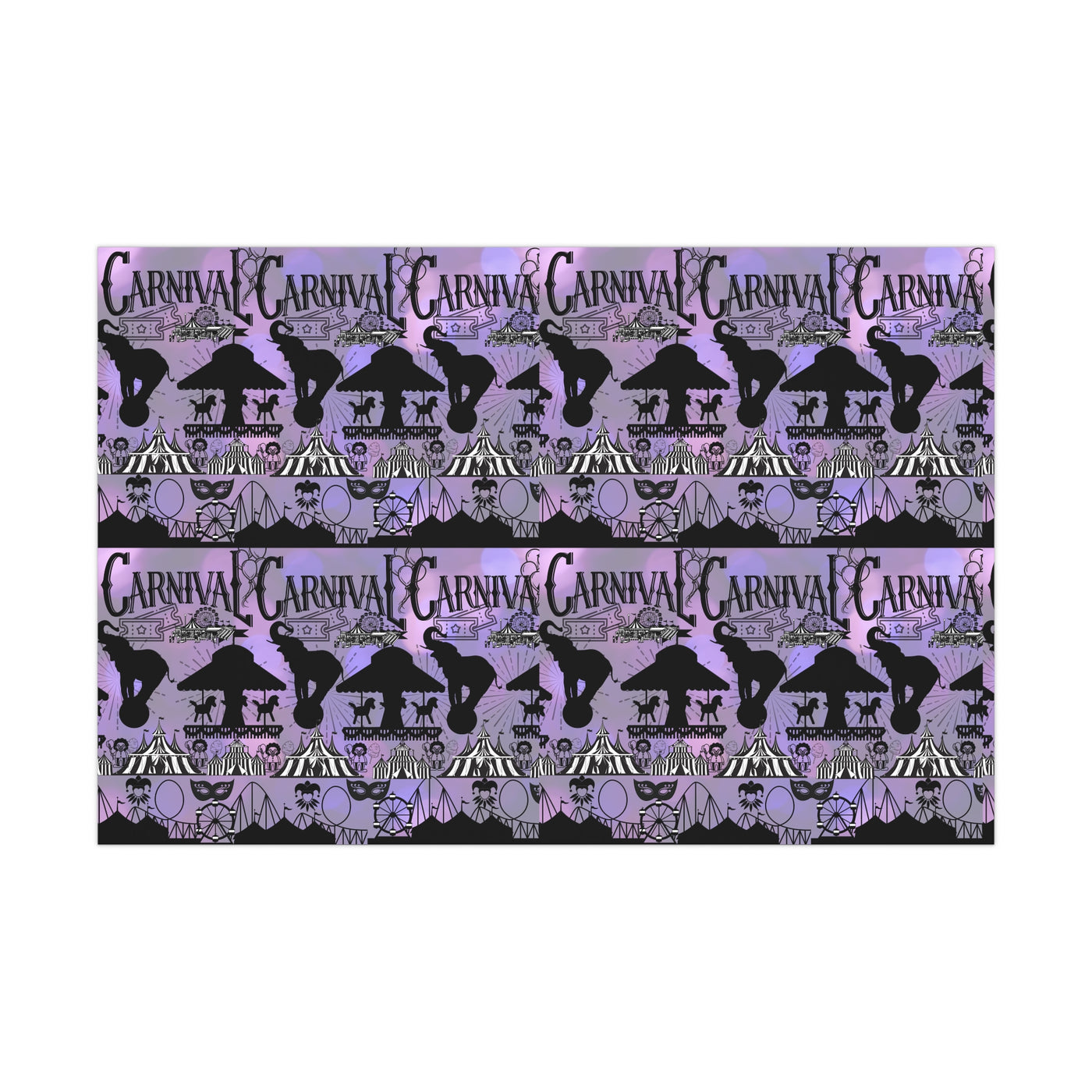Wrapping Paper: Entertain Us at the Carnival