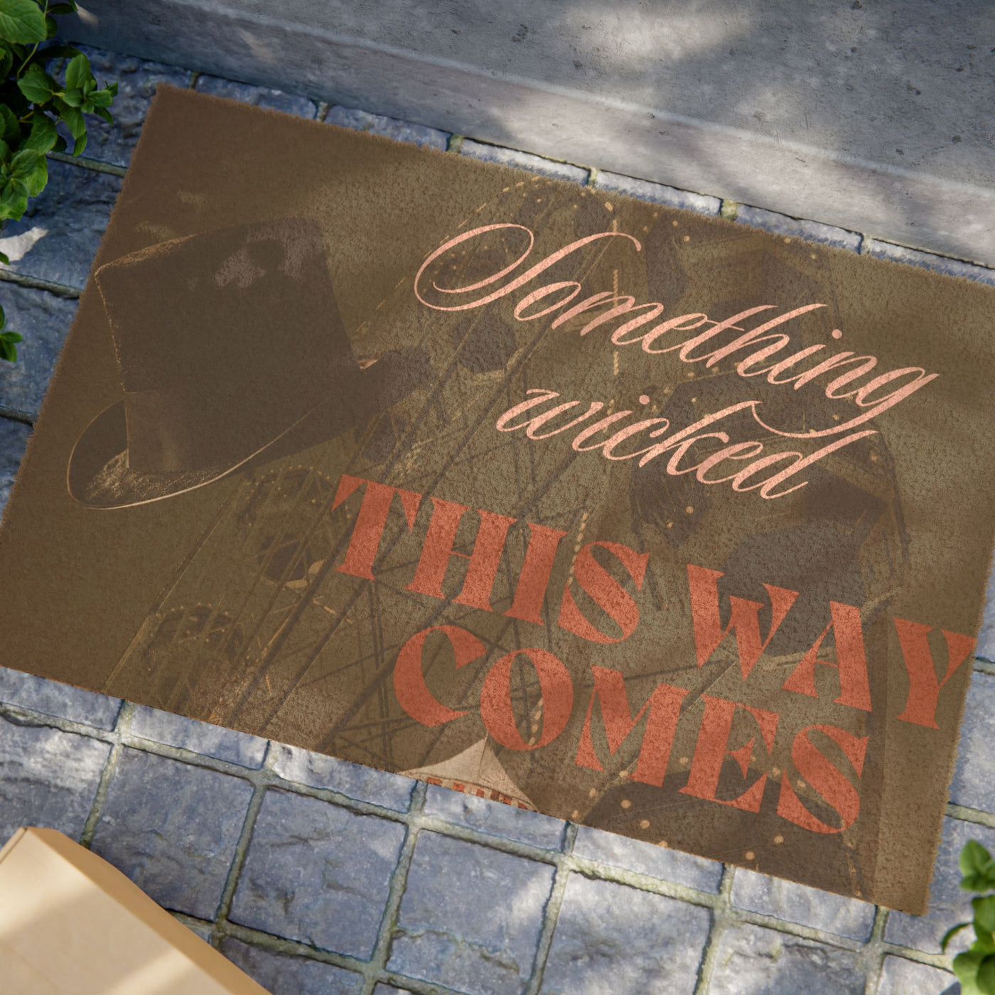 Door Mat: Something Wicked