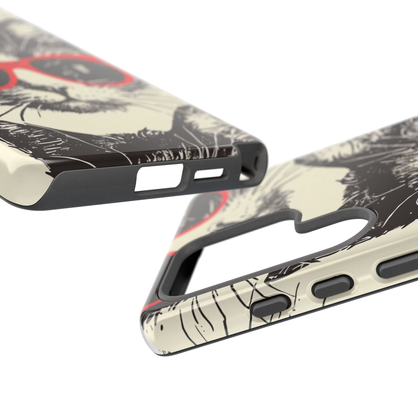 Phone Case: Sassy Cat Phone Case, Cute Cat Lovers Gift, Pet Lover Accessory, Fun Cat Phone Cover, Stylish Gadget Protection
