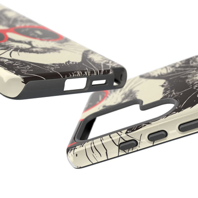Phone Case: Sassy Cat Phone Case, Cute Cat Lovers Gift, Pet Lover Accessory, Fun Cat Phone Cover, Stylish Gadget Protection