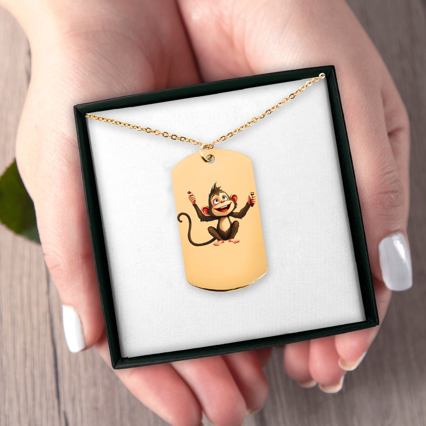 Necklace: Customize your own necklace.  Sample - STEM Monkey