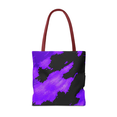 Tote Bag: Haze of Purple Design