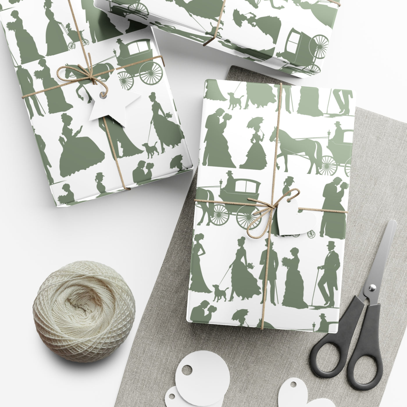 Wrapping Paper: Giddy Up | Victorian Inspired Design